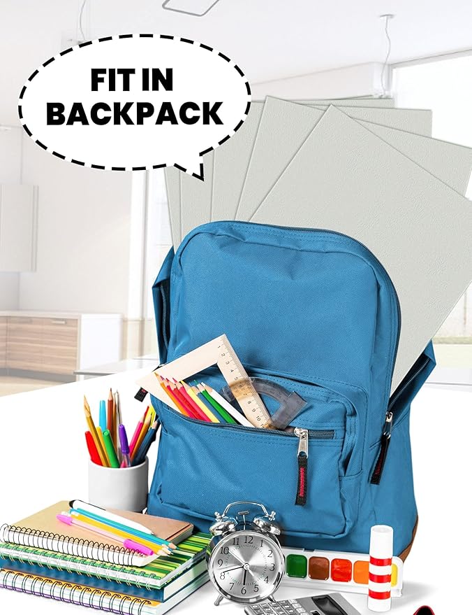 SUNEE Folders with Pockets (25 Pack, Warm Gray), 2 Pocket Folders Fit Letter Size, Paper File Folder for School Office Home Business, Textured Paper