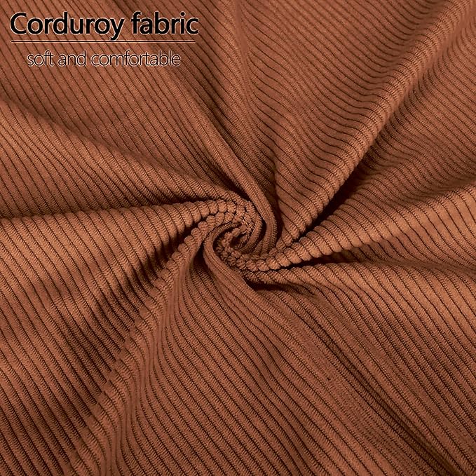 School Backpack for Teens Large Corduroy Bookbag Lightweight 15.6 inch Laptop Bag for Girls Women Casual High School College