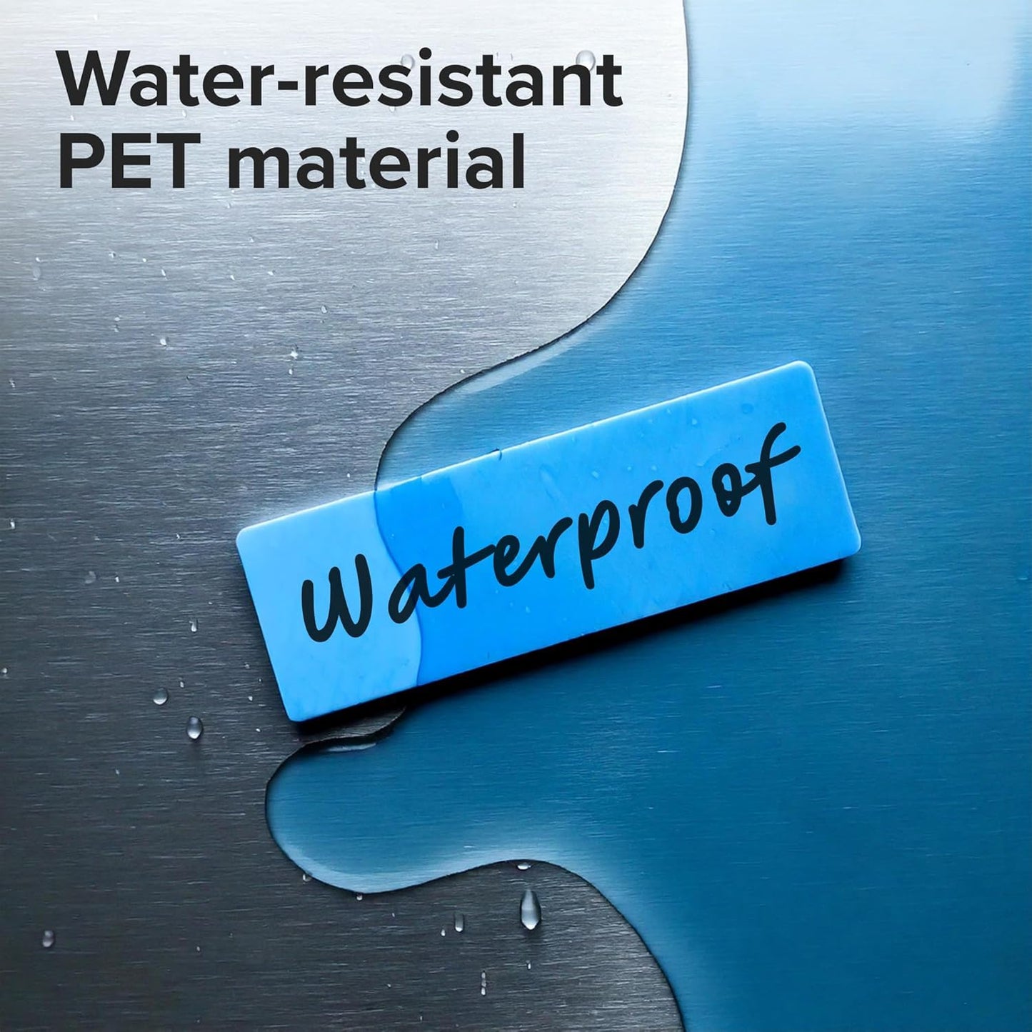 Dry Erase Magnetic Labels 60pcs, 1"×3"×0.7mm (Multicolor: White, red, Blue, Yellow, Green)