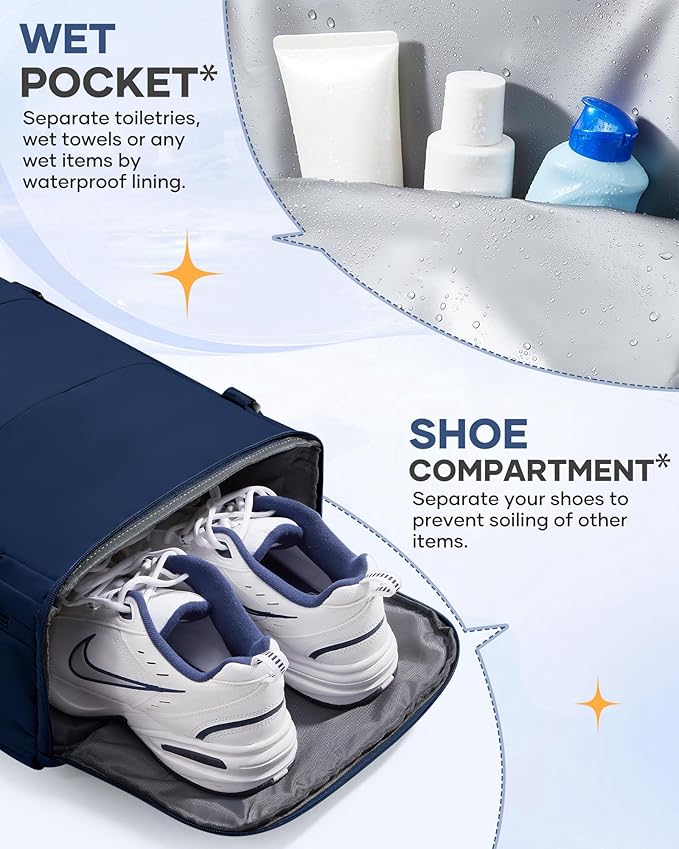 Travel Backpack Carry On Backpack Personal Item Travel Bag Mochila De Viaje Carry On Backpack For Airplanes Traveling Backpack For Women Gym Backpacks College Backpacks Sapphire Blue