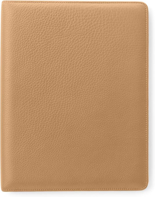 Leatherology Camel Standard Padfolio with Pen Loop