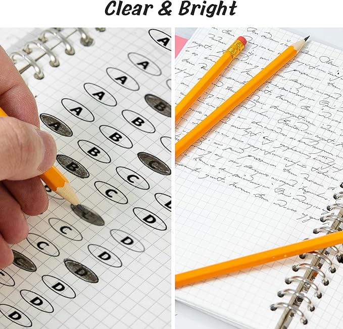 IKAYAS 800 Pack #2 HB Pencils Bulk Yellow Sharpened Pencils with Erasers for Kids, 2 Pre-sharpened pencils for classroom office Supplies, Writing, Drawing and Sketching (Wood-Cased)