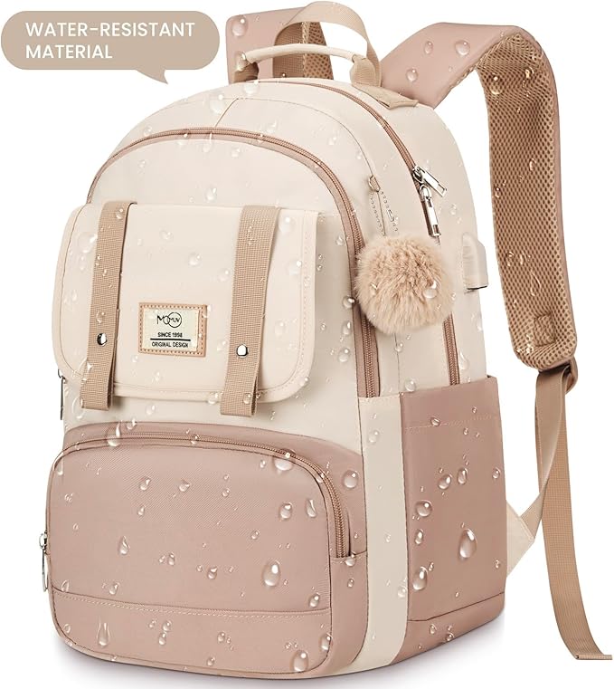 MOMUVO Kids Backpack for Girls,Bookbag for Teens School Bag Elementary Primary Middle School Book Bag,15.6 inch