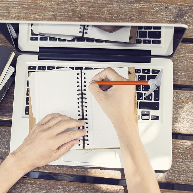 Chinco 48 Pieces Pickaxe Pencils Eraser Set Funny Eraser Topper Pencils Bulk with Axe Shape Erase for Back to School Supplies Students Gifts