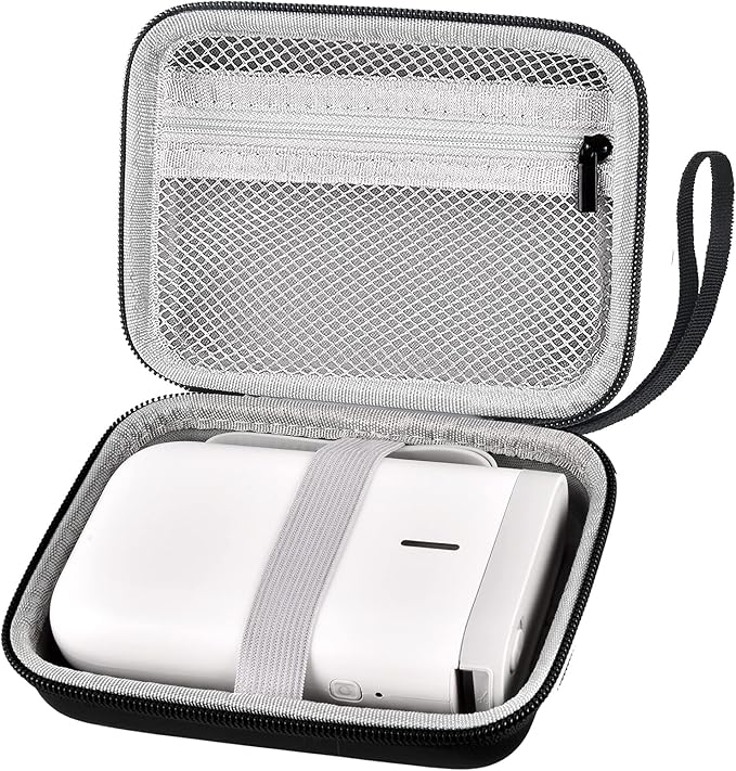 Case Compatible with NIIMBOT D11 Label Maker Printer, Storage Bag for Phomemo D30 for Canon for Ivy 1/2 for HP Sprocket Mini Photo Printer & Label Paper Accessories- Holder Box Only