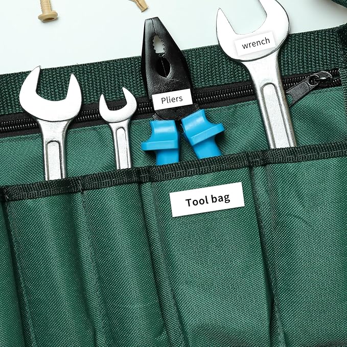 6-Pack Compatible Dymo D1 Label Tape 19mm 45803 45803s S0720830 Label Maker Refills, Black on White, 3/4 Inch x 23 Ft(7m), for Dymo LabelManager 360D 420P 450D 500TS 450 Duo Label Maker