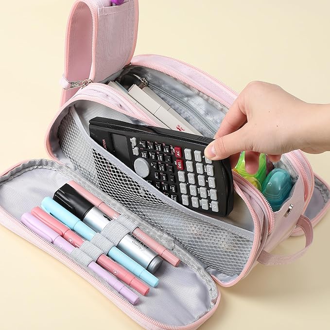 Mr. Pen- Large Capacity Pencil Case, Big Capacity Pencil Case, Big Pencil Pouch, Pen Pouch, Pen Bag