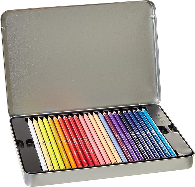 Amazon Basics Colored Pencils for Coloring and Drawing, Premium, Soft Core, Back to School Supplies, 48 Count (Pack of 1), Multicolor