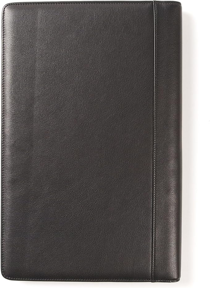 Leatherology Black Onyx Legal Size Padfolio