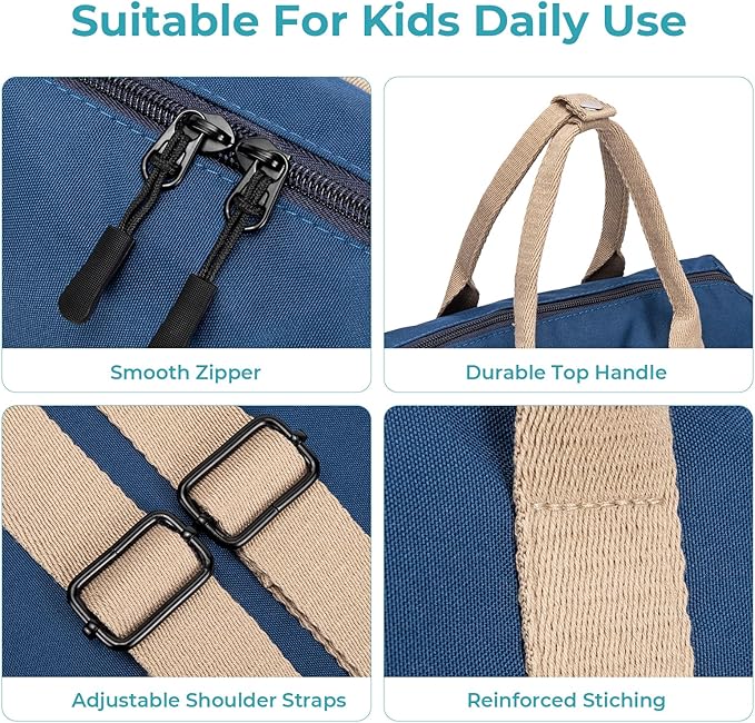 CLUCI Toddler Backpack For Boys, Toddler School Backpack For School & Travel, Small Kids Child Backpacks, Preschool Kindergarten Elementary Diaper bag Daycare Backpack For Kids 2-4（No Velcro）