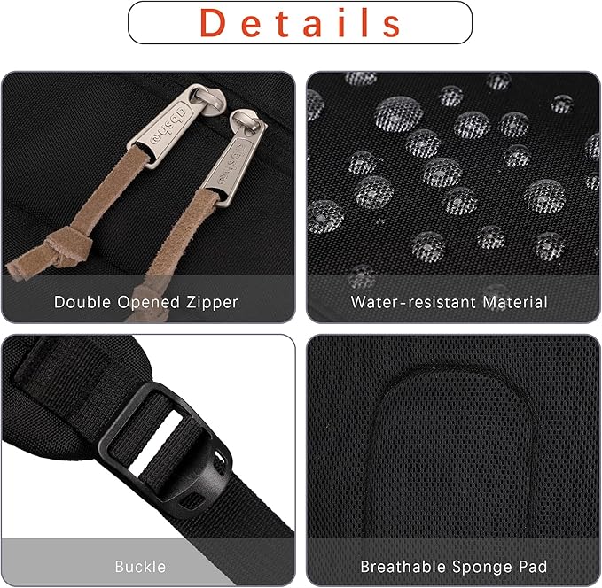 abshoo Classic Backpack for School College Bookbag Middle High School Bakcpacks for Teen Casual Daypack (Black)