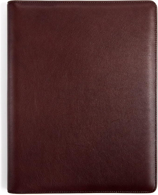 Leatherology Bordeaux Standard Padfolio with Pen Loop