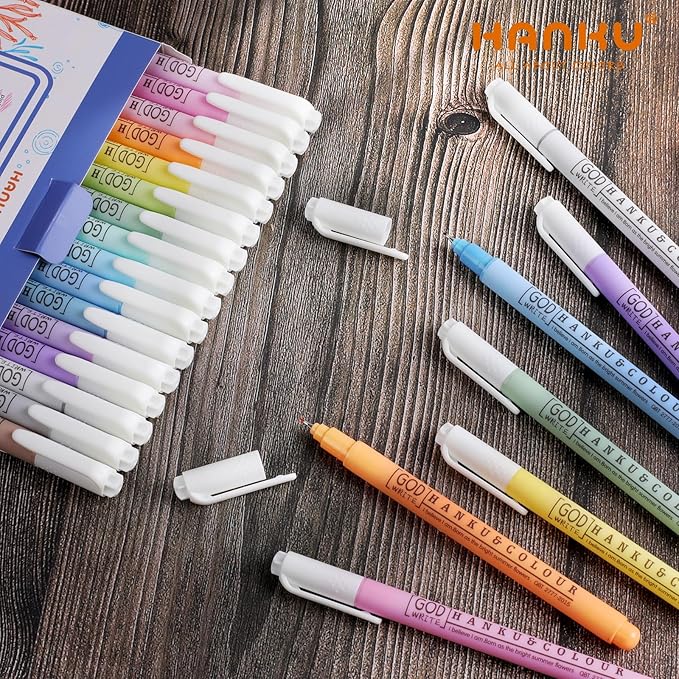 0.38mm Fine Point Pen,16 Pack Colored Fineliner Bible Pens No Bleed Through,Extra Fine Tip Marker Pens for Bullet Journaling,Planner,Coloring,Bible Study Back to School Office Supplies